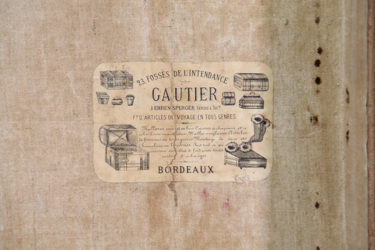 Ancienne malle de voyage Gautier – Image 6